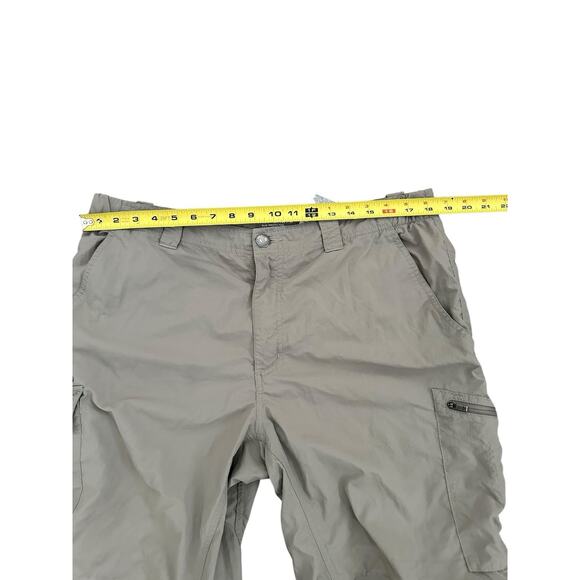 Columbia Silver Ridge Convertible Pants Mens 38x34 Nylon Omni-Shade Hiking Trek - Picture 5 of 13